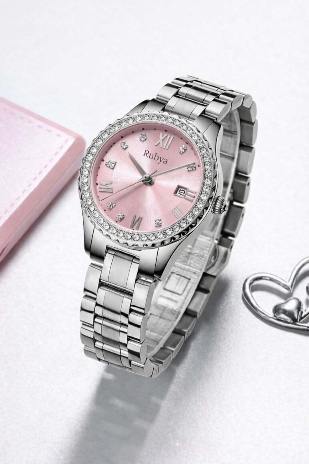 Montre Altis rose poudré